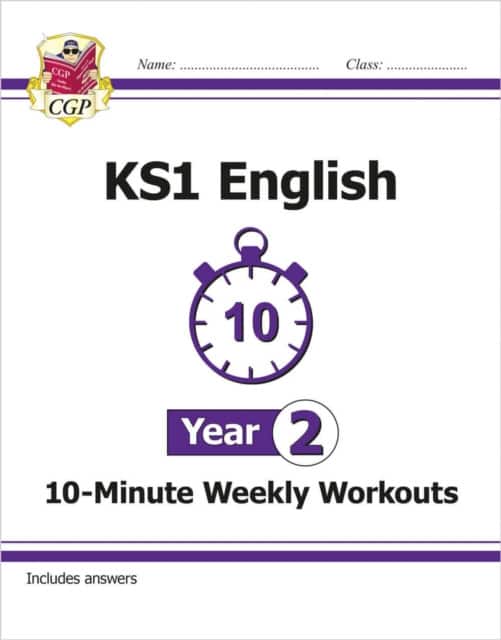 KS1 Year 2 English 10-Minute Weekly Workouts av CGP Books