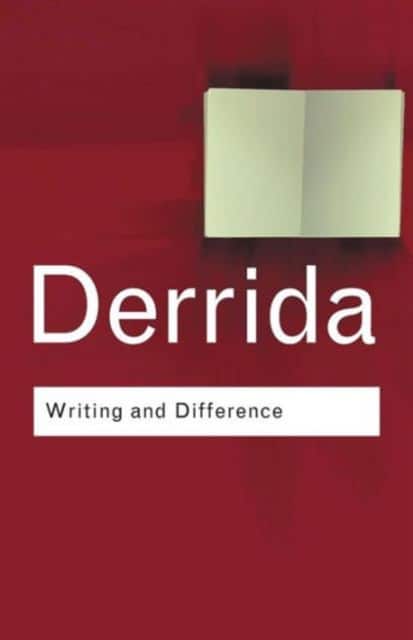 Writing and Difference av Jacques Derrida