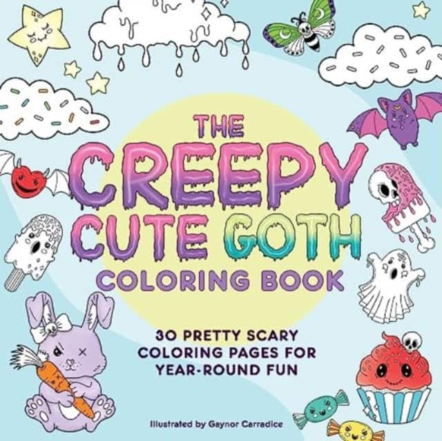 The Creepy Cute Goth Coloring Book av Gaynor Carradice