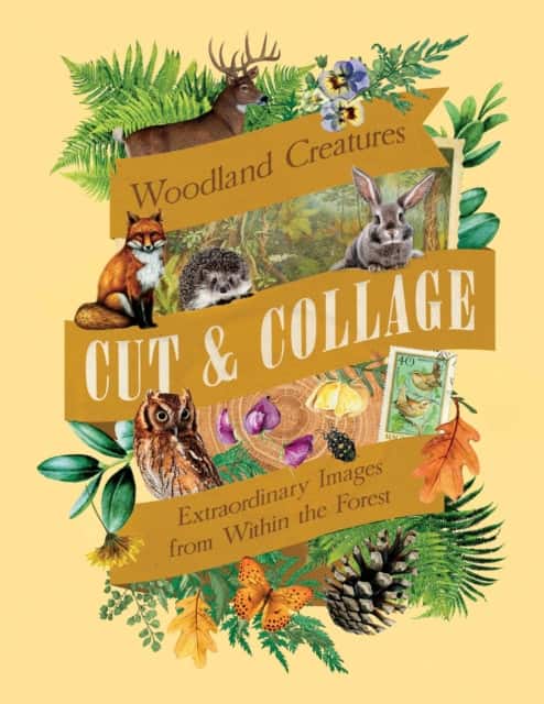 Cut & Collage Woodland Creatures av Earth Aware Editions