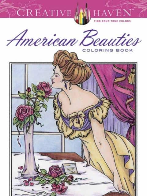 Creative Haven American Beauties Coloring Book av Carol Schmidt