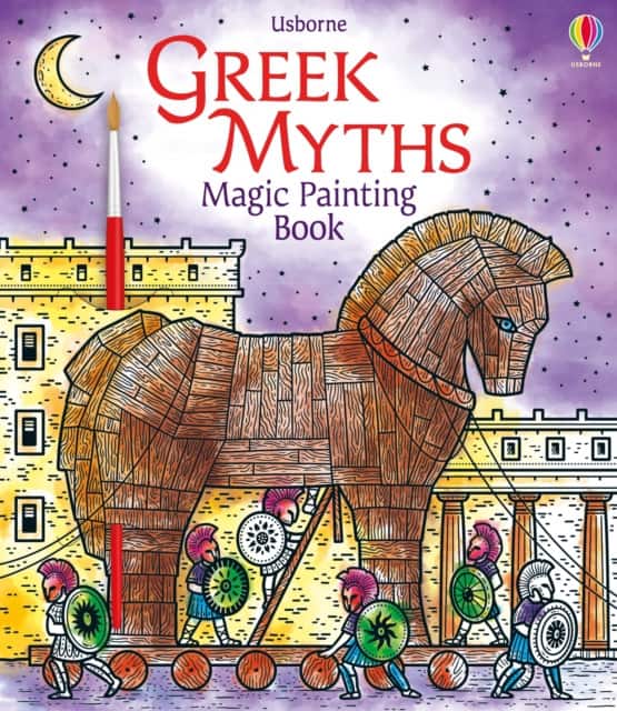 Greek Myths Magic Painting Book av Abigail Wheatley