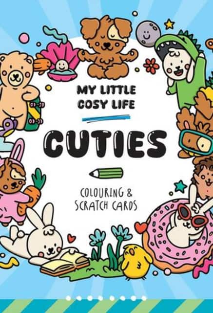 My Little Cosy Life Cuties Colouring & Scratch Cards av Caro van den Berg