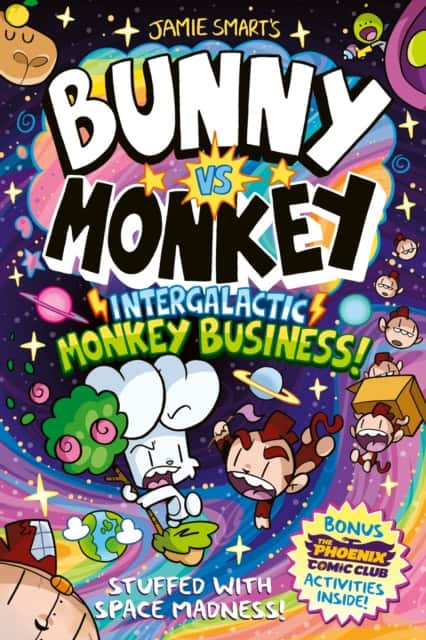 Bunny vs Monkey: Intergalactic Monkey Business! (a Phoenix Comic Book): Winner of the British Book Award for Best Graphic Novel av Jamie Smart