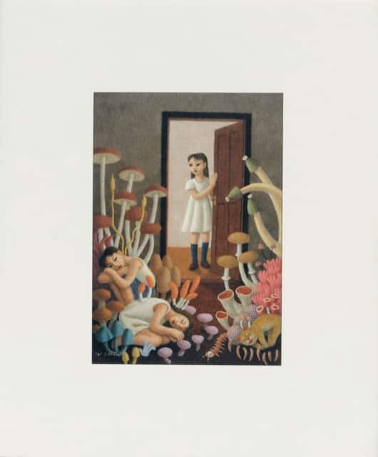 A Dim Cozy Room av Shigeo Otake