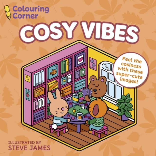 Colouring Corner: Cosy Vibes av Steve James