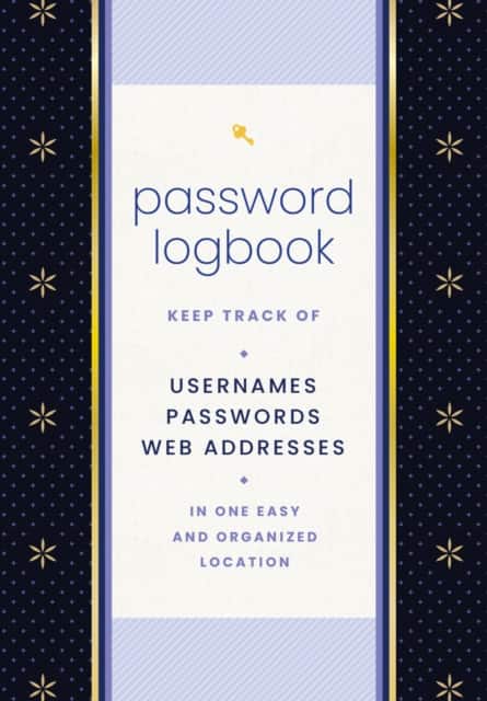 Password Logbook (Black & Gold) av Editors of Rock Point