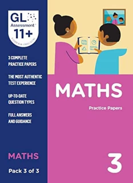 11+ Practice Papers Maths Pack 3 (Multiple Choice) av GL Assessment