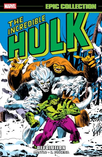 Incredible Hulk Epic Collection: Devolution av Bill Mantlo