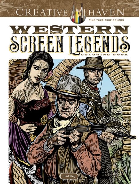 Western Screen Legends Coloring Book