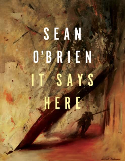 It Says Here av Sean O'Brien