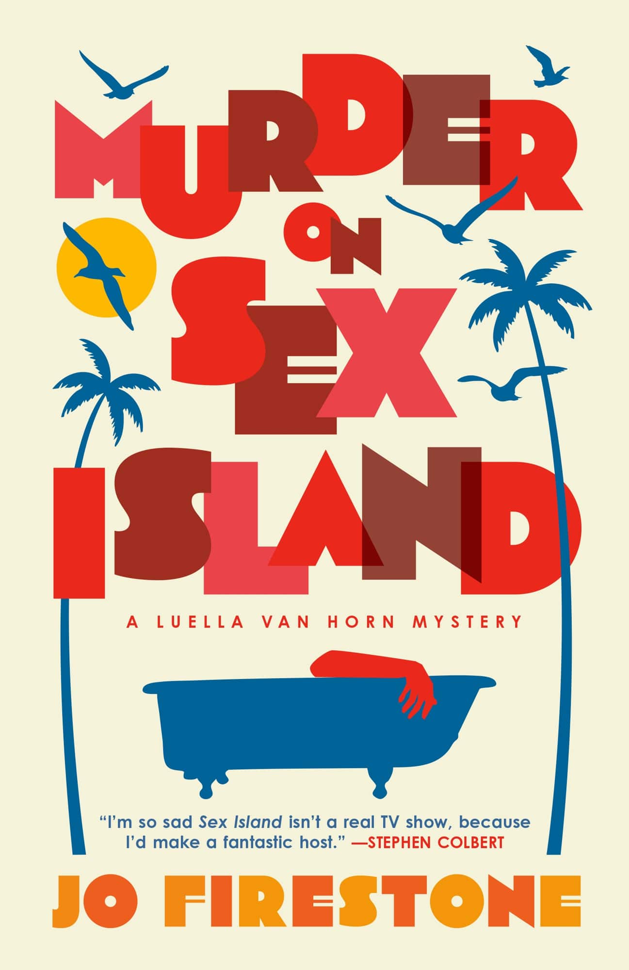 Murder on Sex Island: A Luella van Horn Mystery av Jo Firestone