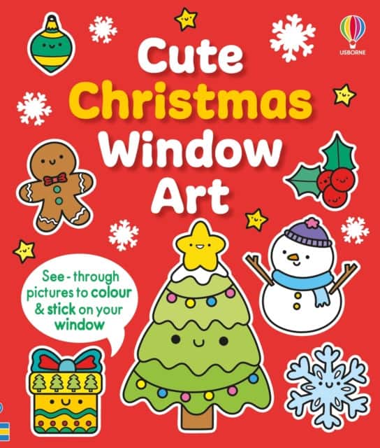 Cute Christmas Window Art av Kate Nolan