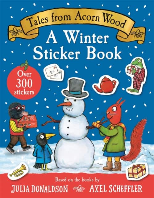 Tales From Acorn Wood: A Winter Sticker Book av Julia Donaldson