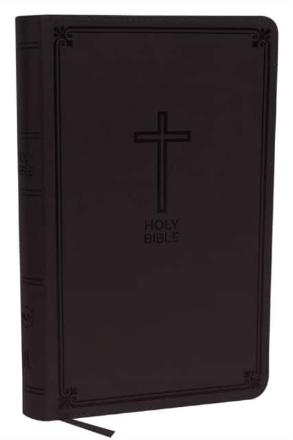 NKJV, Deluxe Gift Bible, Leathersoft, Gray, Red Letter, Comfort Print av Thomas Nelson