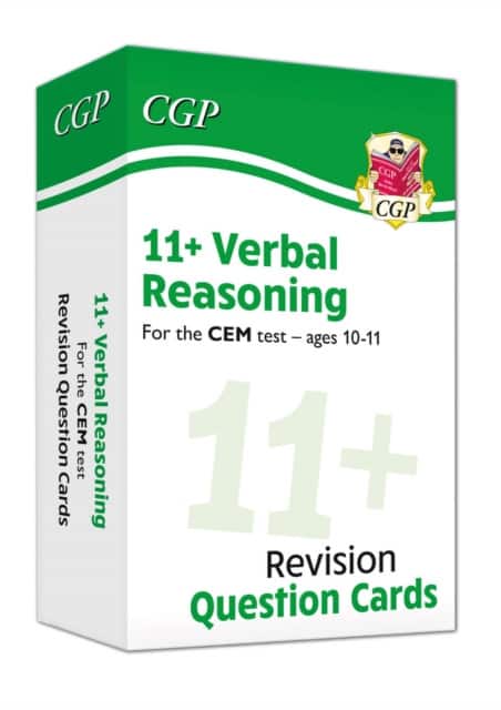 11+ CEM Verbal Reasoning Revision Question Cards - Ages 10-11 av CGP Books