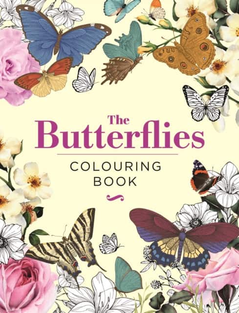 The Butterflies Colouring Book av Peter Gray