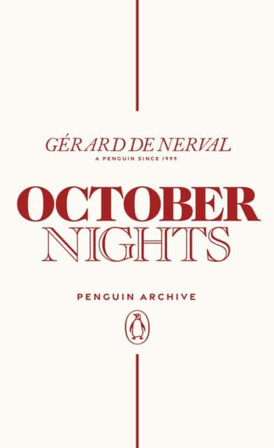 October Nights av Gérard de Nerval