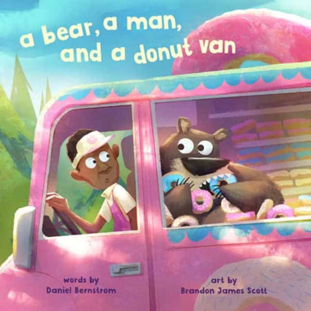A Bear, a Man, and a Donut Van av Daniel Bernstrom