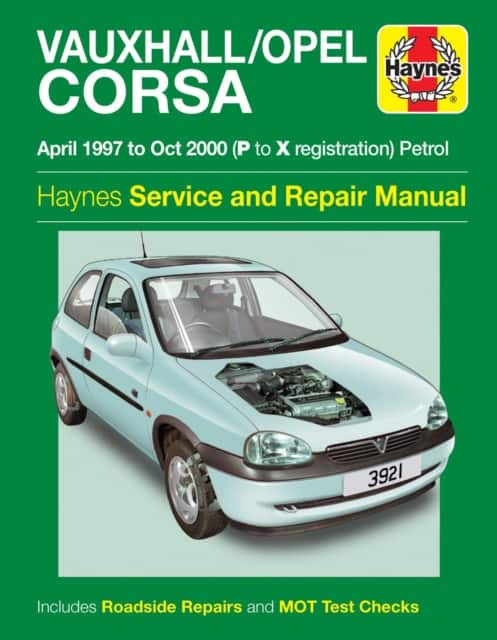 Vauxhall/Opel Corsa Petrol (Apr 97 - Oct 00) Haynes Repair Manual av Haynes Publishing