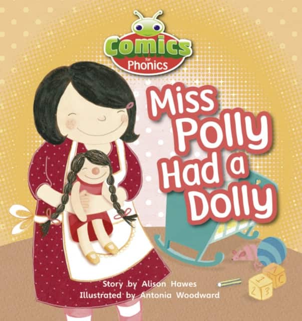 Bug Club Comics for Phonics Reception Phase 1 Set 00 Miss Polly Had A Dolly av Alison Hawes