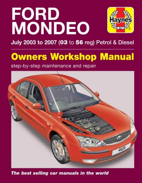 Ford Mondeo Petrol & Diesel (July 03 - 07) Haynes Repair Manual av Haynes Publishing