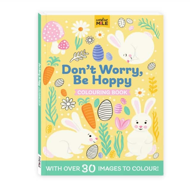 Dont Worry Be Hoppy Colouring Book av Creative Mile