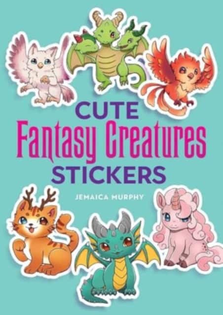 Cute Fantasy Creatures Stickers av Jemaica Cloud