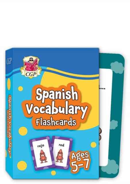 Spanish Vocabulary Flashcards for Ages 5-7 (with Free Online Audio) av CGP Books