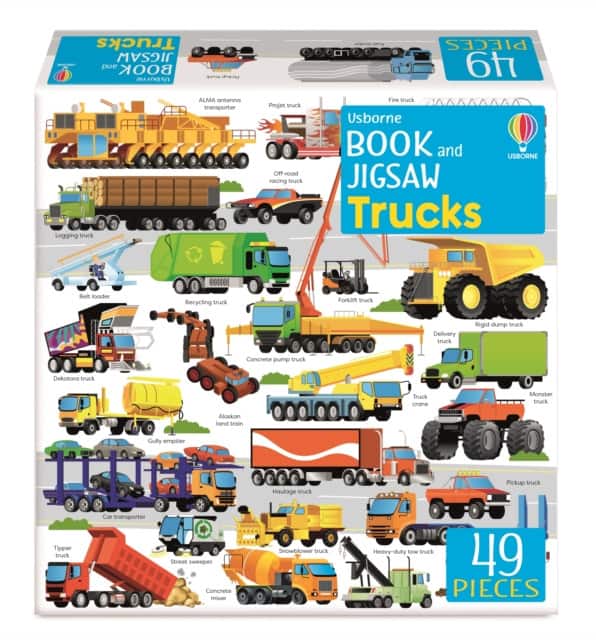 Usborne Book and Jigsaw Trucks av Sam Smith
