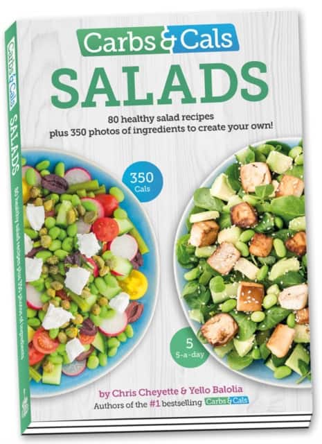 Carbs & Cals Salads av Chris Cheyette