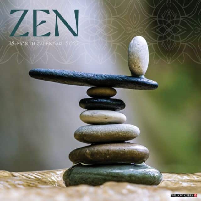 Zen 2027 Wall av Willow Creek Press