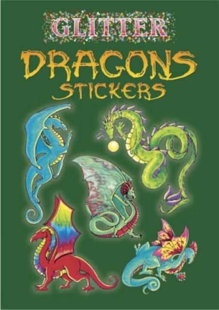 Glitter Dragons Stickers av Christy Shaffer