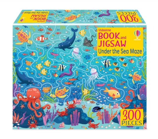 Usborne Book and Jigsaw Under the Sea Maze av Sam Smith