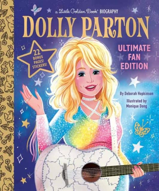 Dolly Parton Ultimate Fan Edition Little Golden Book Biography av Deborah Hopkinson