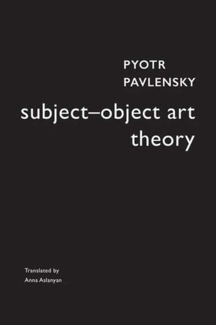 Subject–Object Art Theory
