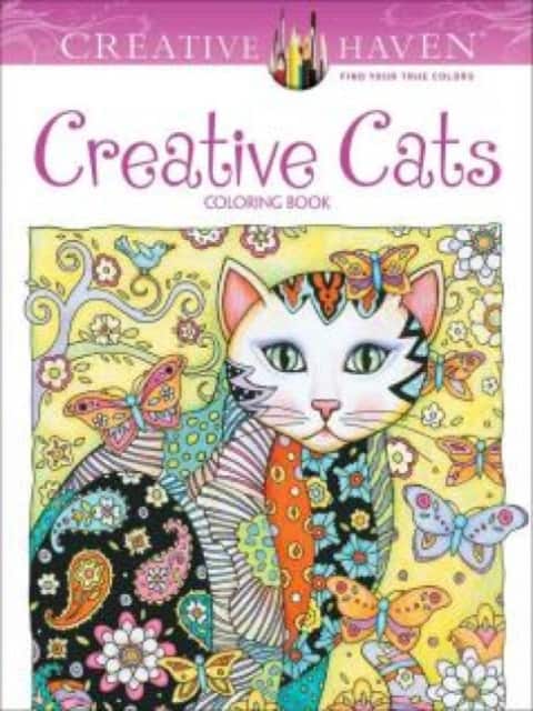 Creative Haven Creative Cats Coloring Book av Marjorie Sarnat