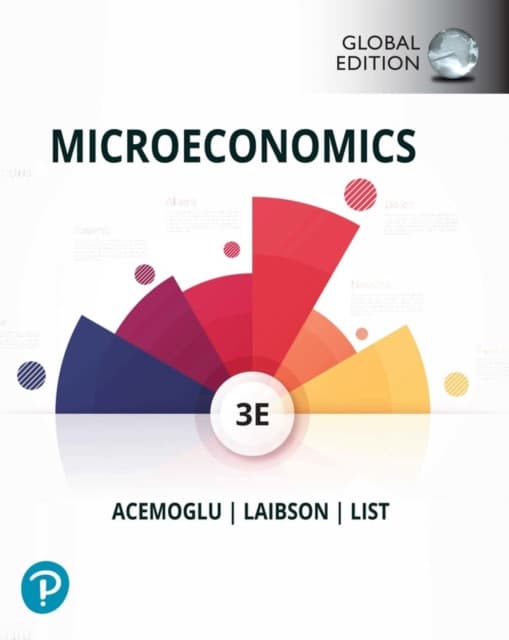 Microeconomics: Theory and Applications with Calculus, Global Edition