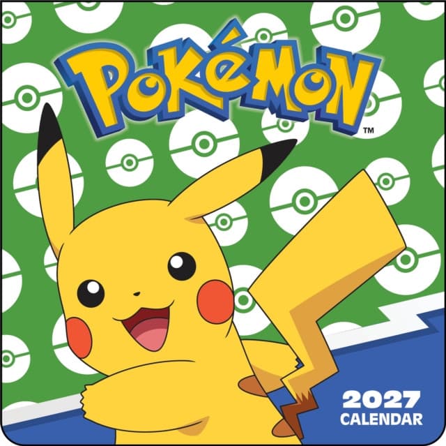 Pokémon 2027 Mini Wall Calendar