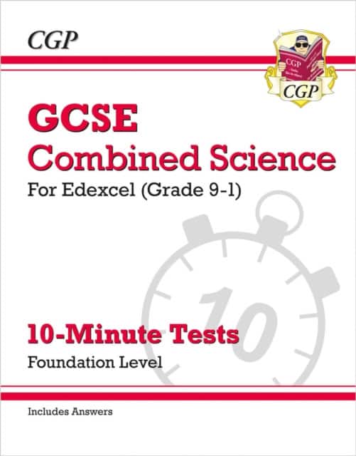 GCSE Combined Science: Edexcel 10-Minute Tests - Foundation (includes Answers) av CGP Books