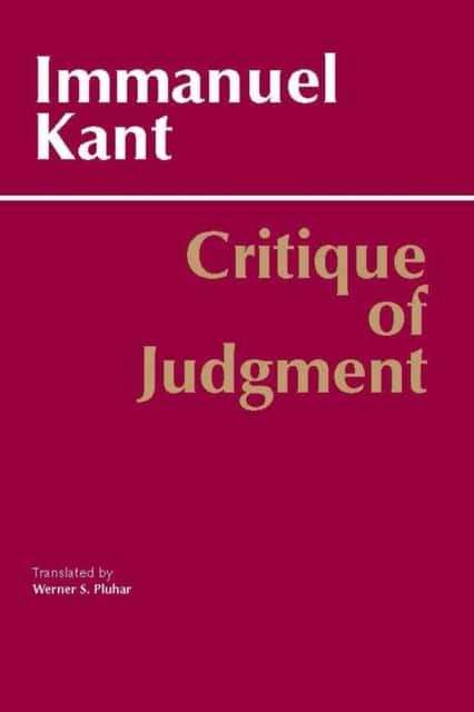 Critique of Judgment av Immanuel Kant