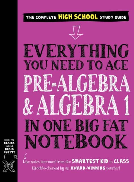 Everything You Need to Ace Pre-Algebra and Algebra 1 in One Big Fat Notebook av Jason Wang