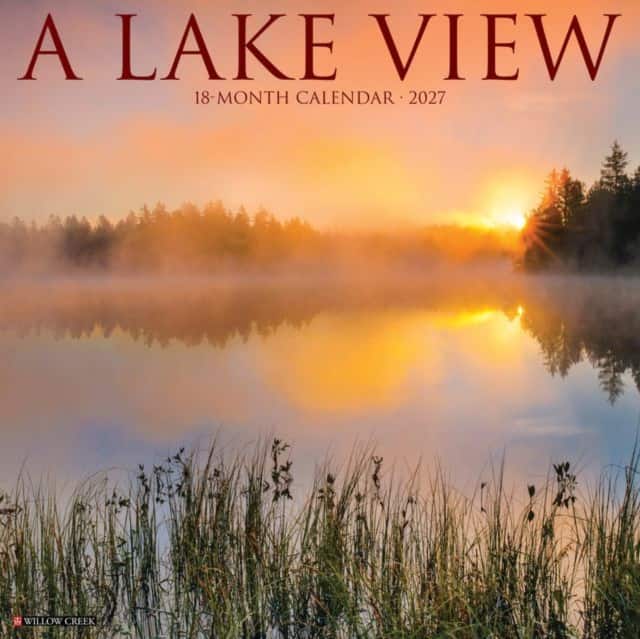 Lake View 2027 Wall av Willow Creek Press