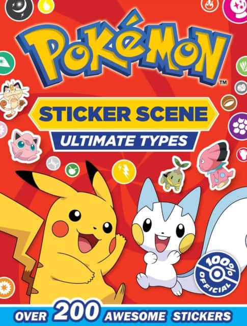 POKEMON ULTIMATE TYPES STICKER SCENE av Pokemon