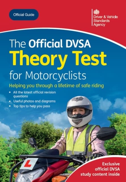 The Official DVSA Theory Test for Motorcyclists 2025 edition
