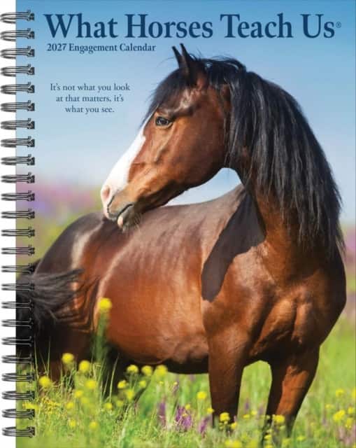 What Horses Teach Us 2027 Engagement av Willow Creek Press