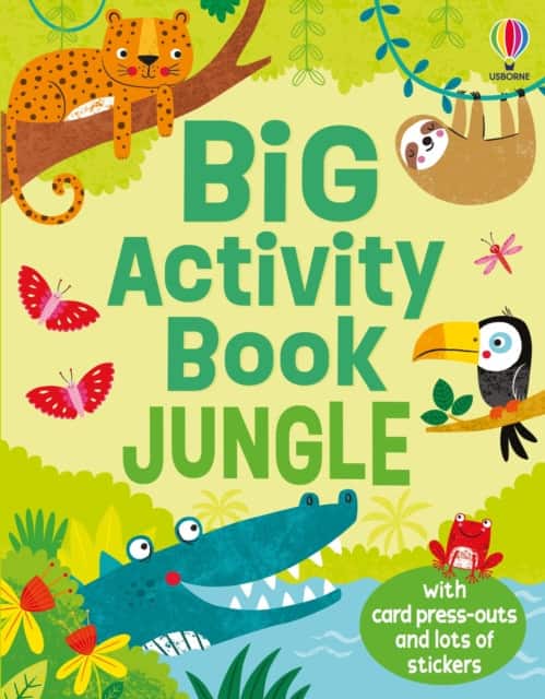 Big Activity Book Jungle av Kirsteen Robson