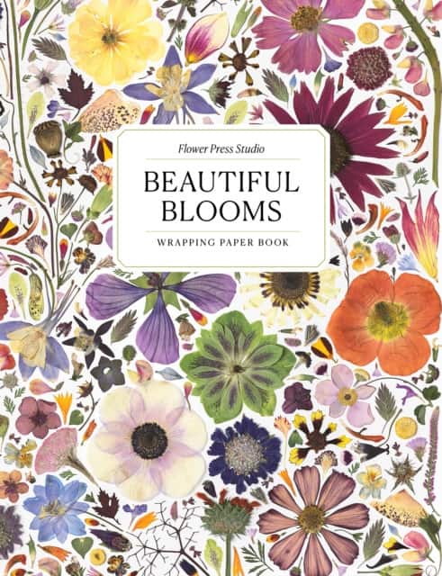 Beautiful Blooms Wrapping Paper Book av Rachel Parri