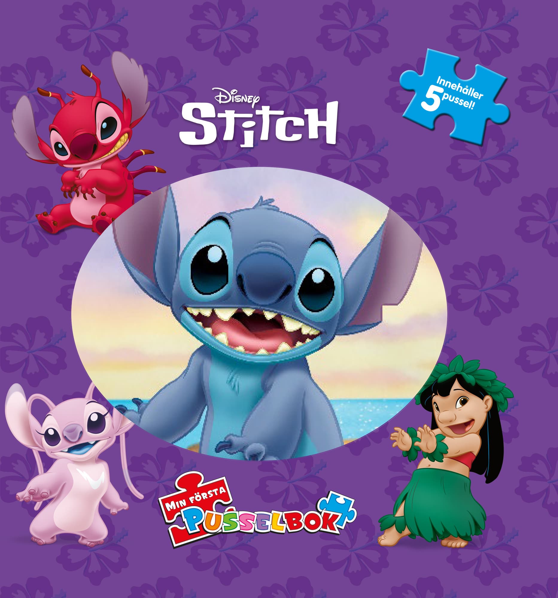 Disney - Stitch - Min första pusselbok