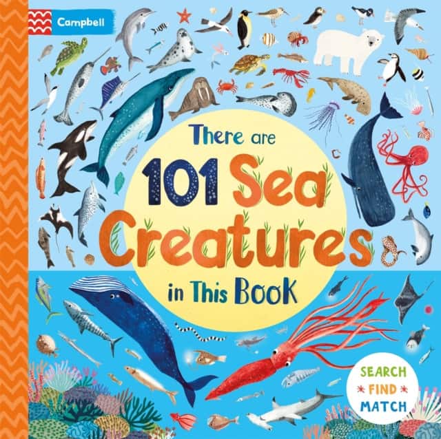 There Are 101 Sea Creatures in This Book av Campbell Books
